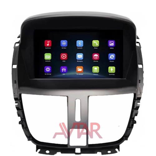 مانیتور اندروید 7 اینچ پژو 207