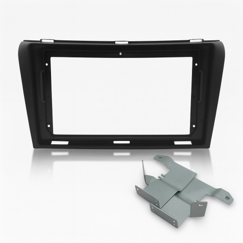 قاب مانیتور 9 اینچ مزدا 3 قدیم مشکی با کن باس