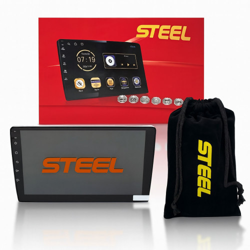 مانیتور اندروید 9 اینچ برند استیل مدل جعبه مگنتی (رم 1/حافظه 32)