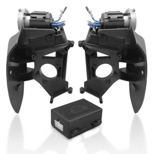 پک کامل براکت آینه تاشو برقی پژو 206 و 207 (چپ و راست)