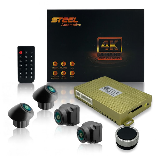 دوربین ۳۶۰ درجه خودرو 4K برند استیل