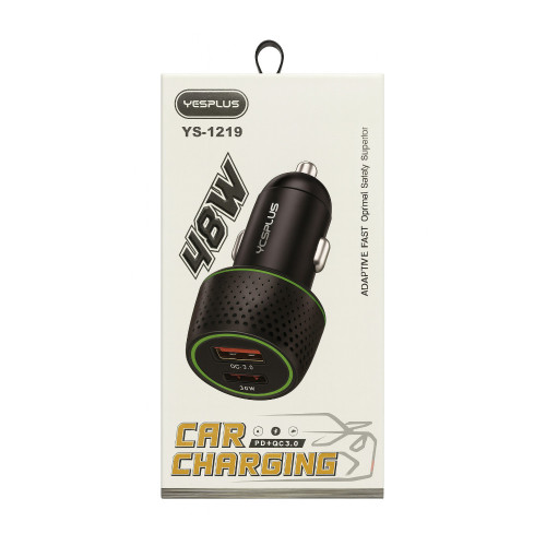 شارژر فندکی YESPLUS مدل YS-1219